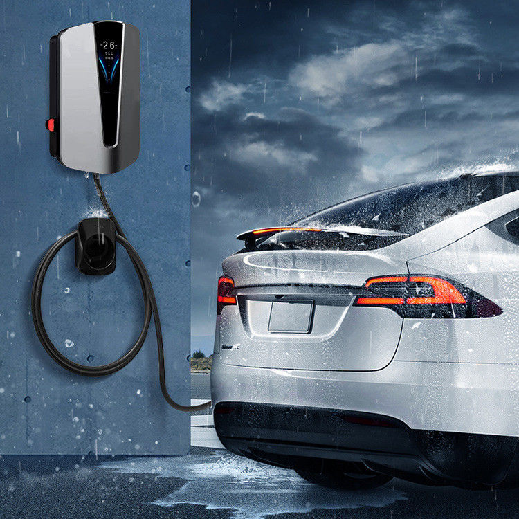 American Standard App Control Type 1 Wall Mounted Electric Car Charger Untuk Tesla BMW