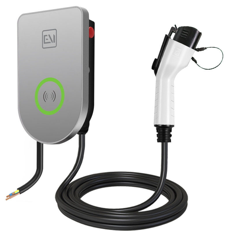 Standar Amerika Untuk Tesla Audi Bluetooth Wall Mounted EV Charging Station Untuk Rumah