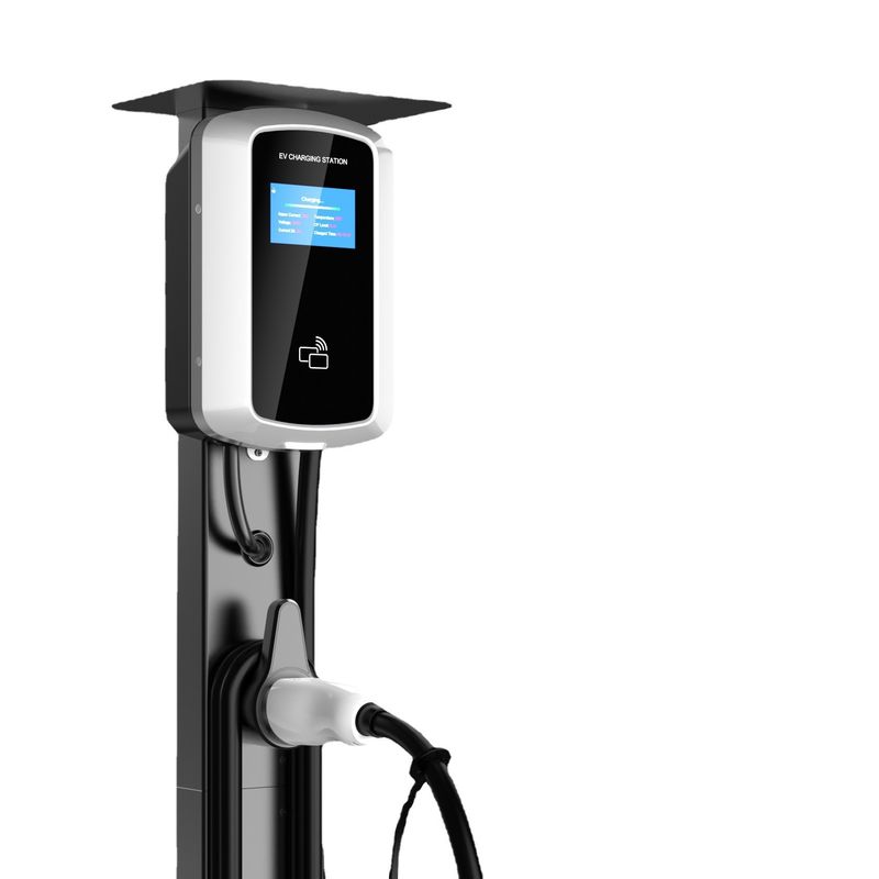 32A 3 Phase App Control Bluetooth Wall Mounted EV Charging Station Untuk Rumah