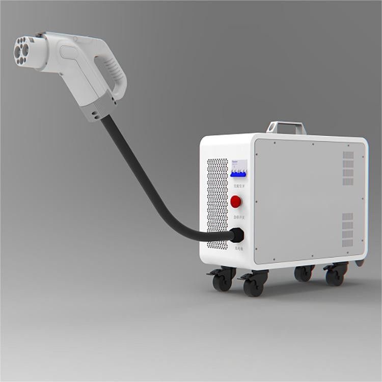 4.3 Inch Screen 380V 32A Portable DC Fast Charger Untuk EV