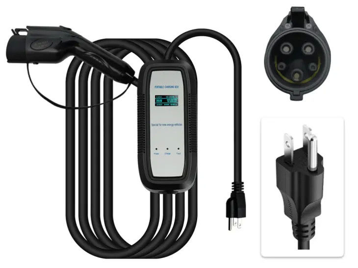 Pengisi daya bahan bakar PC EV tipe 1 AC OEM ODM