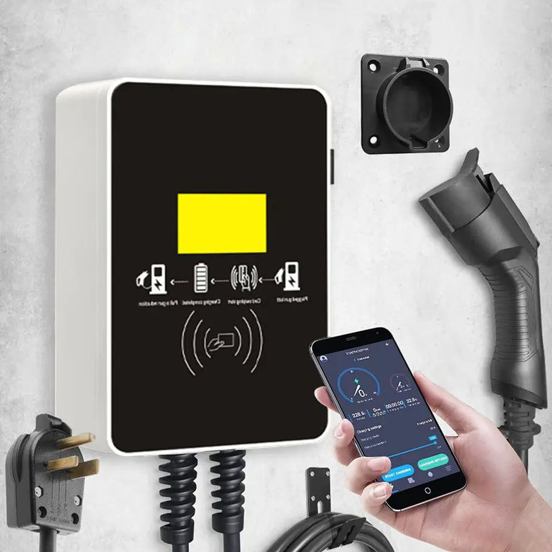 EV 3 Fase Type 2 Charger 22 Kilowatt Untuk Pengisian Cepat Rumah