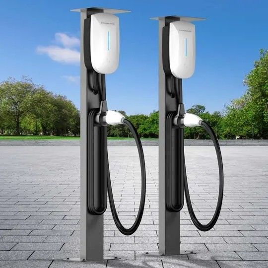 App Control Box 22 Kilowatt Wall Mounted EV Charging Station Untuk Penggunaan Rumah