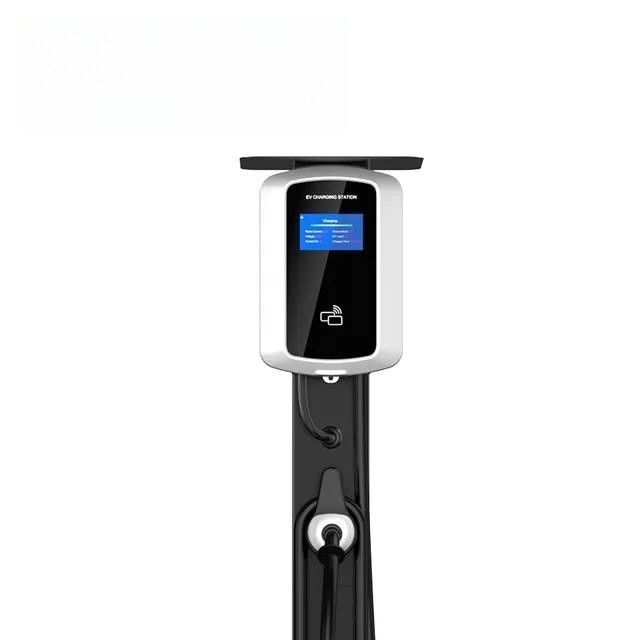 Versi Aplikasi AC 22 Kilowatt Stasiun Pengisian EV Cepat Dinding OEM EV Charger