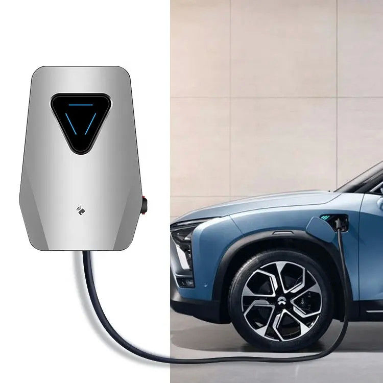 Smart Home Fast Charging 1 Phase Wall EV Charger Tipe 2 Perlindungan Overvoltage