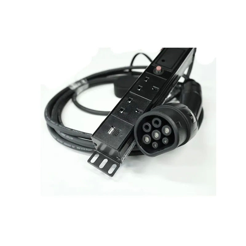 5 Meter EV Pengisian Kabel 250V EV Pengisian Pistol Pengisian Pistol Untuk Camping