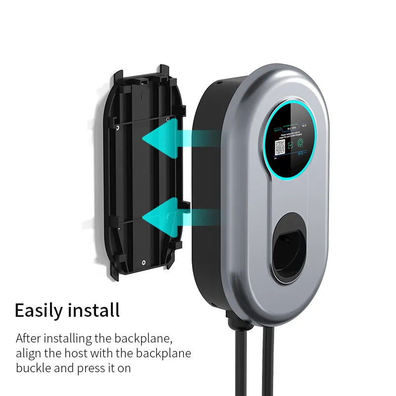 Pemasok cepat Backplane Wifi diaktifkan Type 1 EV Home Charger dengan kabel TPU