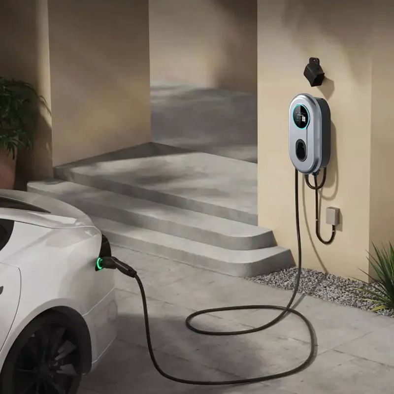 Kartu RFID 11.52kw Single Phase EV Type 1 Charger Lebih Proteksi Tegangan