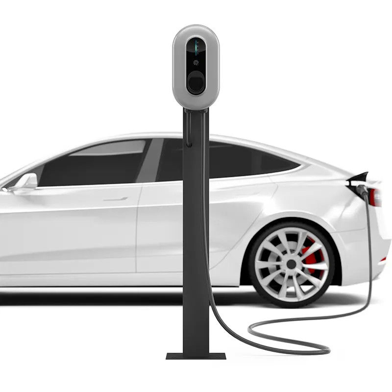 Perlindungan Arus Lebih Pengisi Daya Bluetooth Tipe 2 EV 7kw Untuk Pengisian Daya Di Rumah
