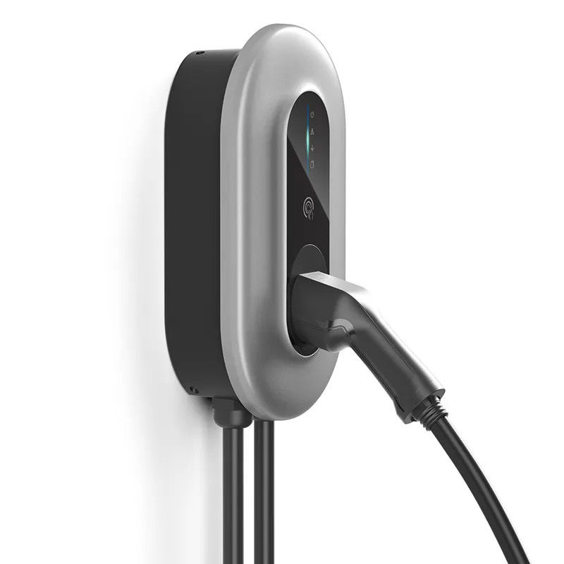 Aplikasi Seluler Kartu RFID Standar Eropa Tipe 2 EV Charger Home Charging Box