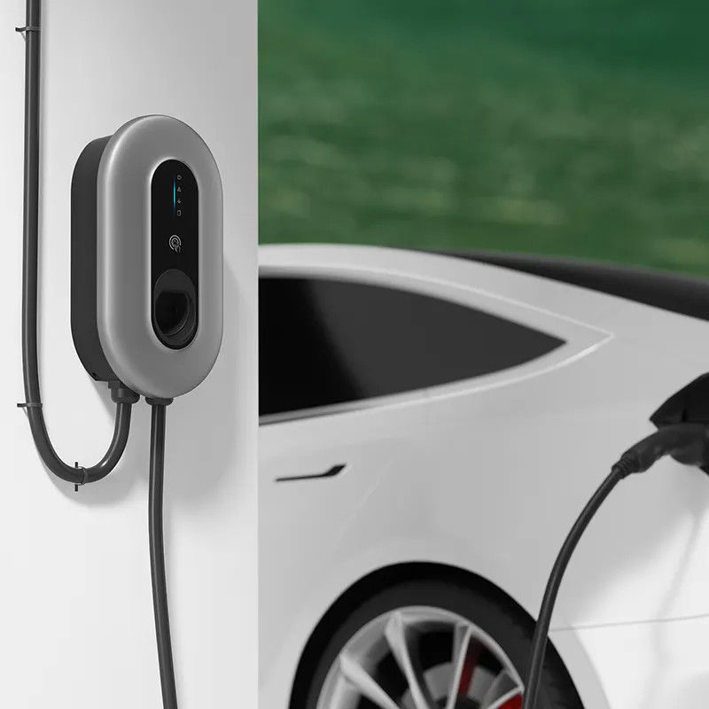 3 Moldes 5m Kabel IP65 Wifi diaktifkan Tipe 2 EV Charger Dengan Rohs
