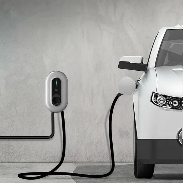 EU Adjustable Current 50Hz To 60Hz Type 2 EV Charger Untuk Pengisian Cepat Rumah
