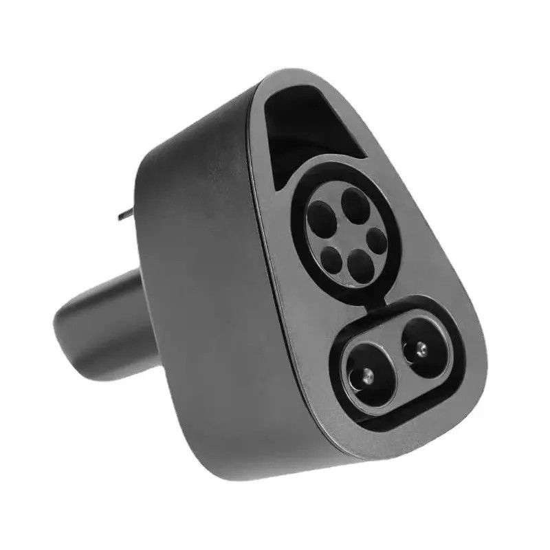 150A CCS1 ke CCS2 Adaptor CCS EV Connector Untuk Tesla Model S