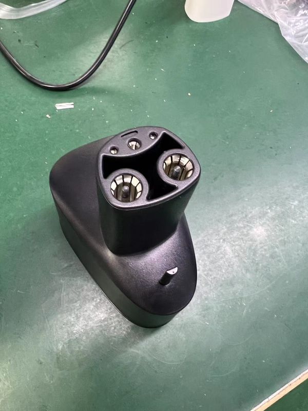 150A CCS1 ke CCS2 Adaptor CCS EV Connector Untuk Tesla Model S