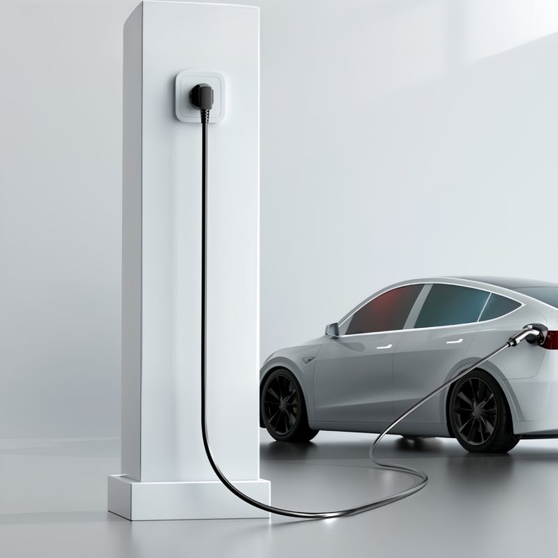 GB/T Plug And Play 3.5kw AC Charging Cable Dengan Dua Gear Shift