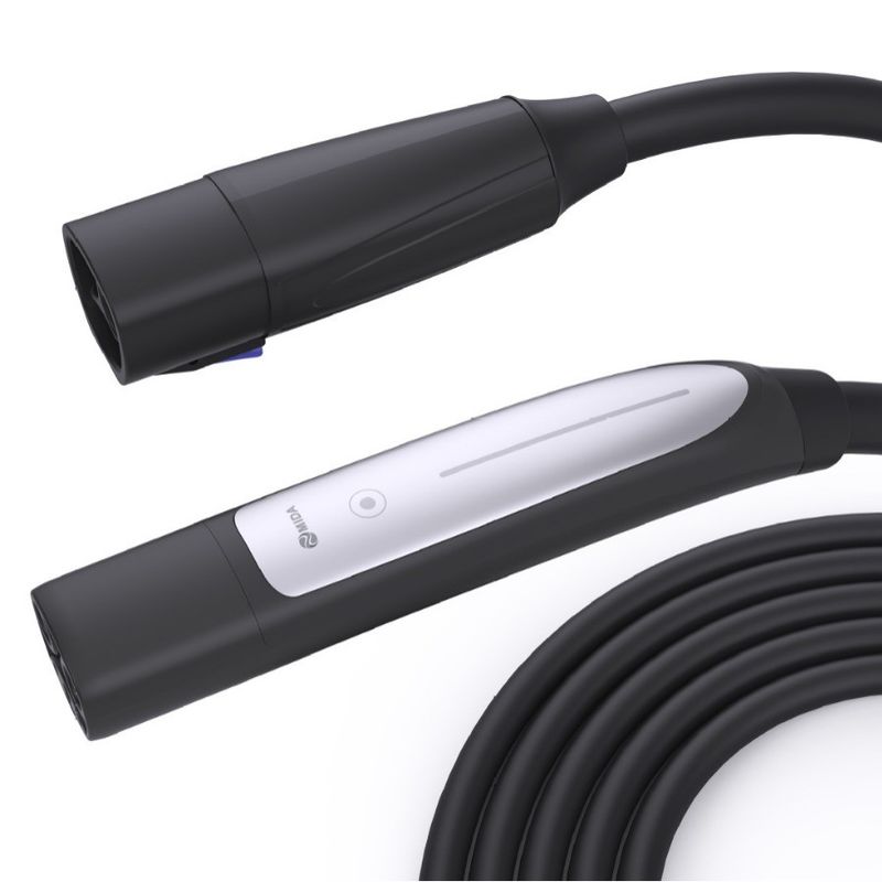 Tesla Level 2 16A 32A Kabel Ekstensi Pengisian EV NACS AC EV Plug dengan laporan UL